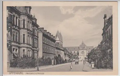 (115063) AK Offenburg, Friedrichstraße 1916