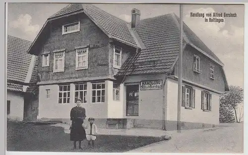 (114914) AK Hottingen, Handlung von Alfred Gersbach um 1910