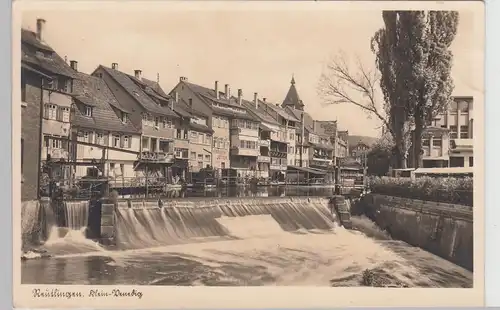 (114835) Foto AK Reutlingen, Klein-Venedig, 1943