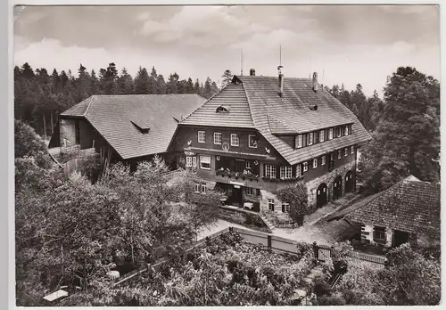 (114474) Foto AK Ödenwald, Loßburg, Pension Adrionshof 1955