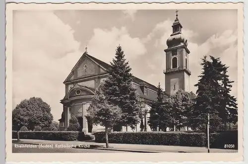 (114126) Foto AK Rheinfelden, Baden, Kath. Kirche