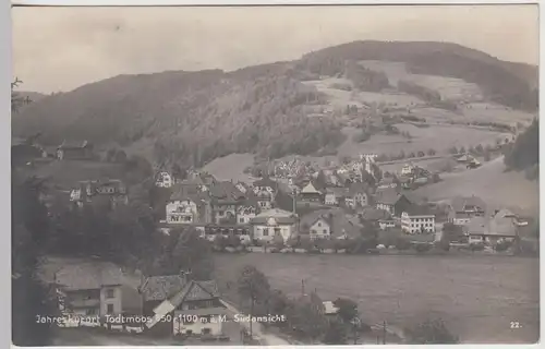 (114111) Foto AK Todtmoos, Panorama, Hotel Kurhaus, Luisenbad, vor 1945