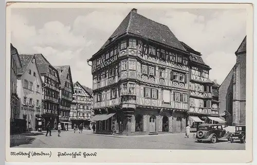 (113959) AK Mosbach, Baden, Palmsches Haus, vor 1945