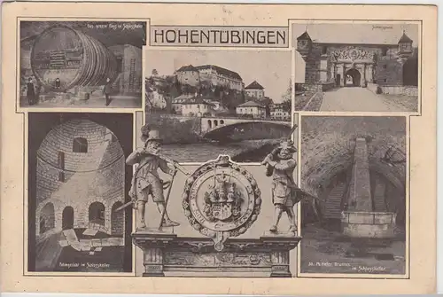 (113941) AK Tübingen, Schloss Hohentübingen, Brunnen, Keller, vor 1945