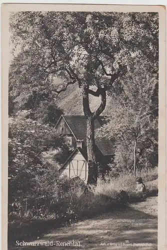 (113928) Foto AK Renchtal, Schwarzwald 1937