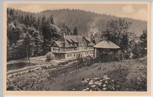 (113863) AK Welzheim, Waldhaus Laufenmühle, ab 1951