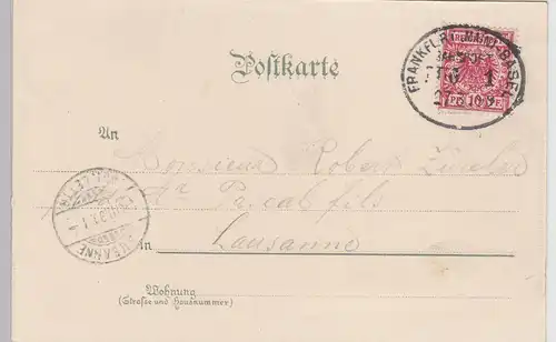 (113312) Künstler AK Gruß aus Offenburg, Kriegerdenkmal, Bahnpost 1899