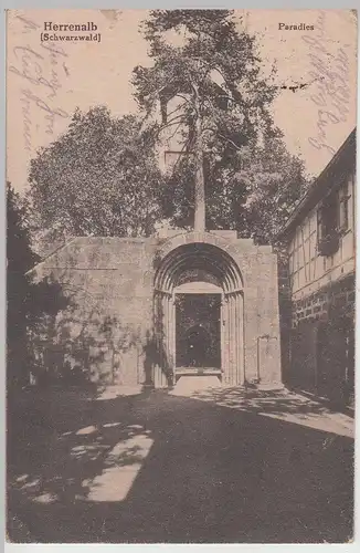 (112793) AK Herrenalb, Paradies, 1910er