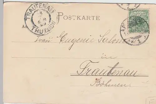 (110863) AK Gruss aus Pforzheim, Kupferhammer 1900