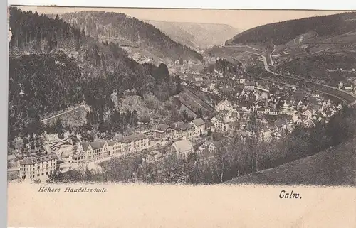 (110506) AK Calw, Höhere Handelsschule, 1905