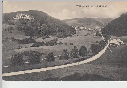 (110226) AK Wehrawald-Klinik mit Todtmoos, 1911