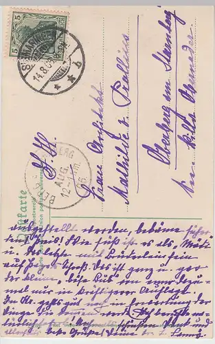 (108979) AK Sigmaringen, Schloss 1906