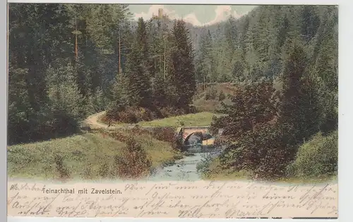 (108701) AK Teinachtal, Zavelstein, Schwarzwald 1904