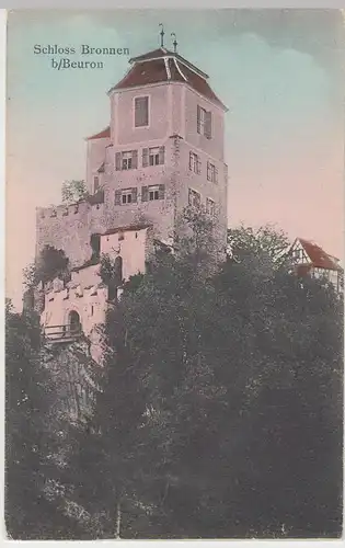 (108496) AK Schloss Bronnen bei Beuron, Fridingen an der Donau, vor 1945