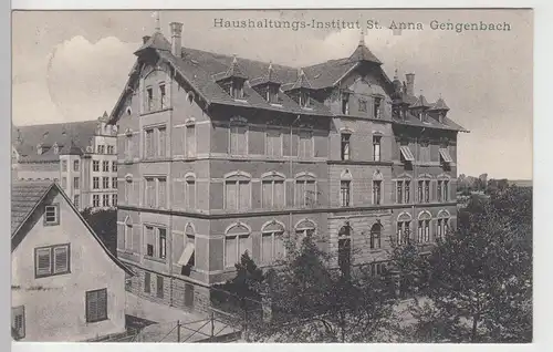 (108340) AK Gengenbach, Haushaltungs Institut St. Anna 1911