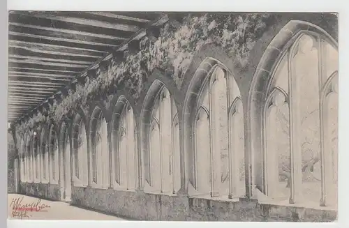 (107356) AK Wimpfen im Tal, Kreuzgang der Stiftskirche, 1907