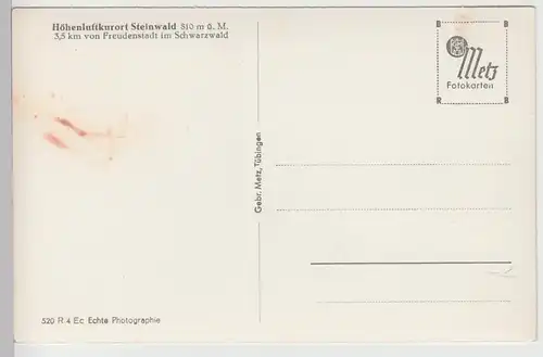 (107251) Foto AK Steinwald im Schwarzwald
