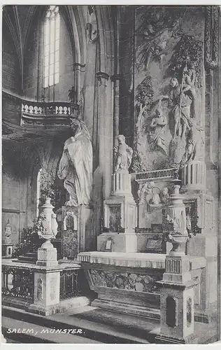 (105913) AK Salem, Baden, Münster, Altar 1913