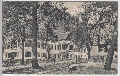(105832) AK Bad Sulzburg, Waldkurhaus Friedrichshort, 1911