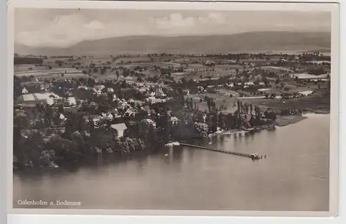 (104390) Foto AK Gaienhofen am Bodensee, Luftbild, 1939