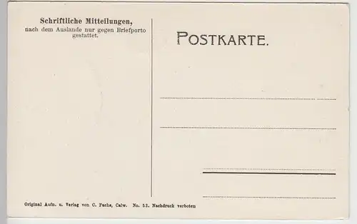 (104295) AK Hirsau, Gesamtansicht, um 1905