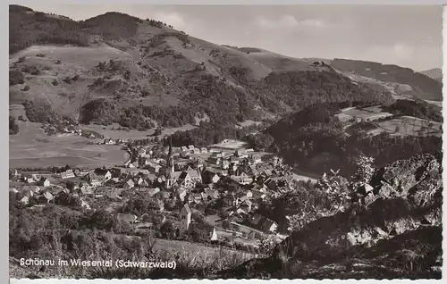 (104278) Foto AK Schönau im Wiesental (Schwarzwald)