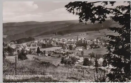 (104272) Foto AK Schonach im Schwarzwald, Totale