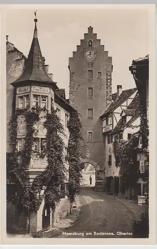 (103871) Foto AK Meersburg, Bodensee, Gasthof Zum Bären, Obertor
