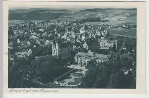 (101481) AK Donaueschingen, Fliegeraufnahme, 1928