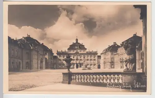 (101463) Foto AK Residenzschloss Ludwigsburg, Innenhof, vor 1945