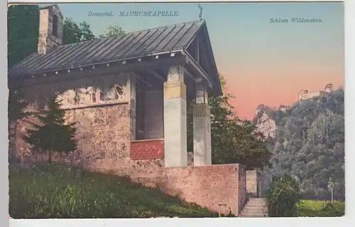 (101000) AK Beuron, Donautal, St. Maurus Kapelle, Schloss Wildenstein, vor 1945