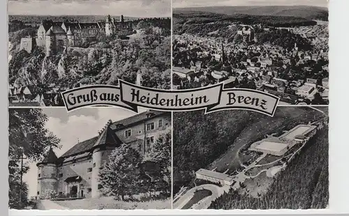 (100827) AK Heidenheim an der Brenz, Mehrbildkarte nach 1945