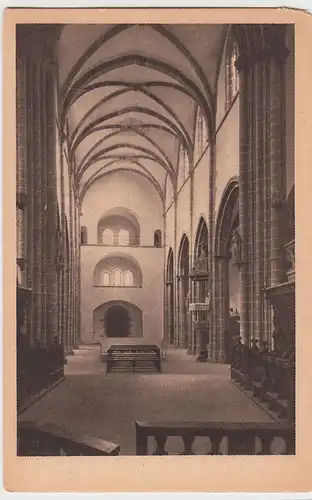 (100529) AK Wimpfen im Tal, Bad Wimpfen, Stiftskirche, Inneres, vor 1945