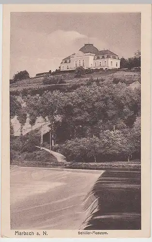 (100510) AK Marbach, Neckar, Schillermuseum, vor 1934