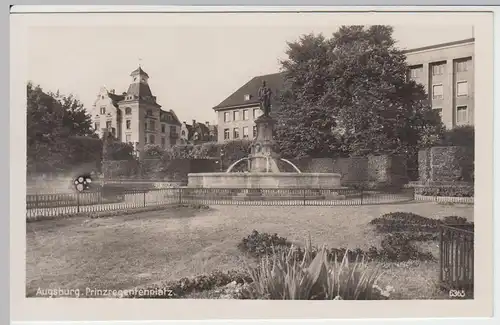 (51809) Foto AK Augsburg, Prinzregentenplatz, vor 1945