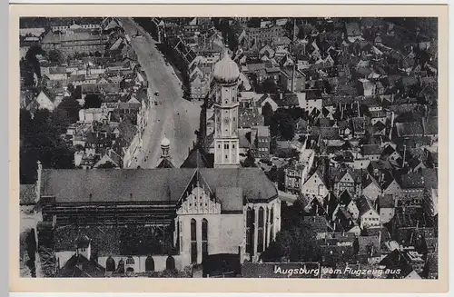 (51805) AK Augsburg vom Flugzeug aus, 1942