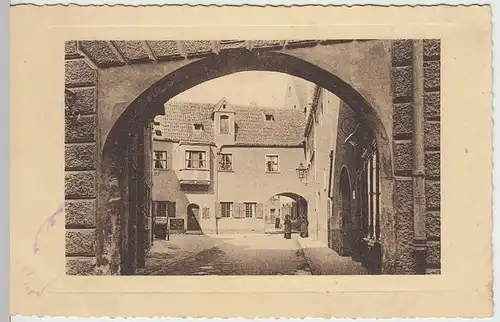 (35533) AK Augsburg, St. Annahof, (Lutherhof), 1939