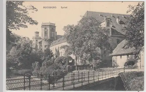 (115618) AK Augsburg, Spital 1910er