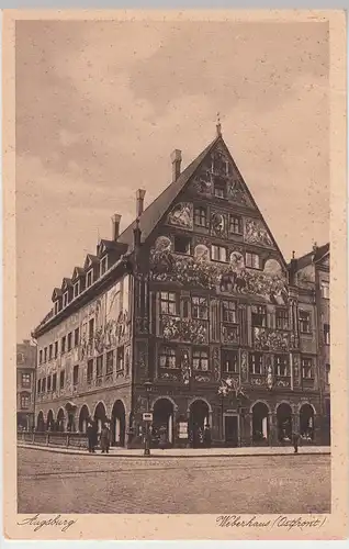 (109011) AK Augsburg, Weberhaus, Ostfront 1927