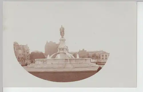 (103287) Foto AK Augsburg, Prinzregenten-Brunnen, Privatfoto als Karte, 1902