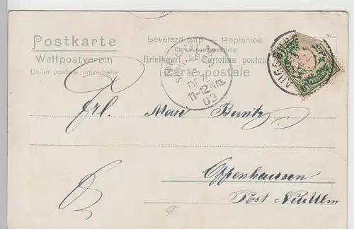 (103250) AK Augsburg, Hotel 3 Mohren u. Fuggerhaus, 1903