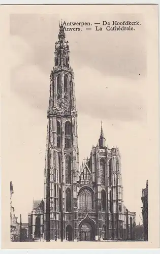 (51331) AK Antwerpen, Anvers, Kathedrale