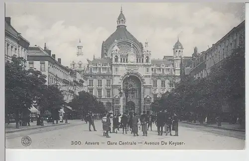 (110094) AK Anvers, Antwerpen, Gare Centrale, Hauptbahnhof, vor 1945