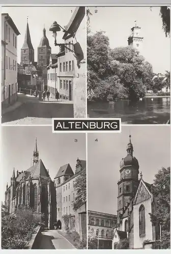 (91774) Foto AK Altenburg, Thür., St. Bartholomäi Kirche, Kunstturm 1984