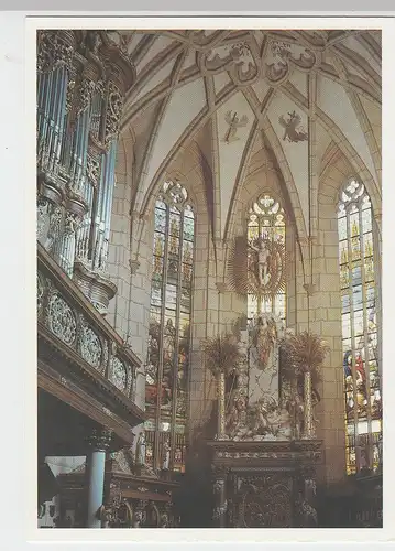 (91766) AK Altenburg, Thür., Schlosskirche, Chorraum, Orgel 1988