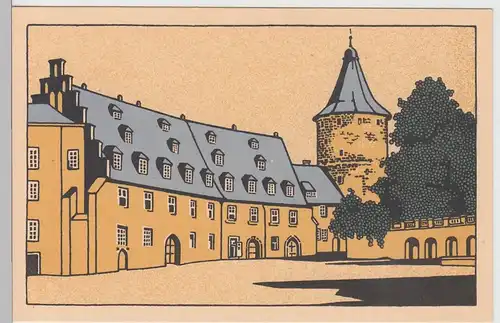 (85707) Künstler AK K. Larisch, Altenburg, Thür., Schloss, Junkerei 1943-52