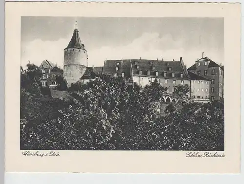 (85657) AK Altenburg, Thür., Schloss, Flasche, Junkerei, vor 1945