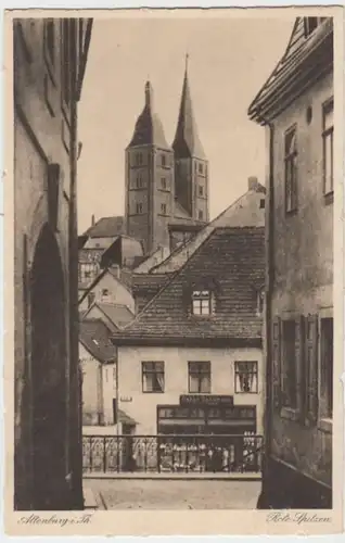 (6051) AK Altenburg, Thür., Rote Spitzen, ab 1918