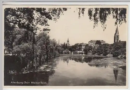 (37973) Foto AK Altenburg (Thür), Kleiner Teich, vor 1945