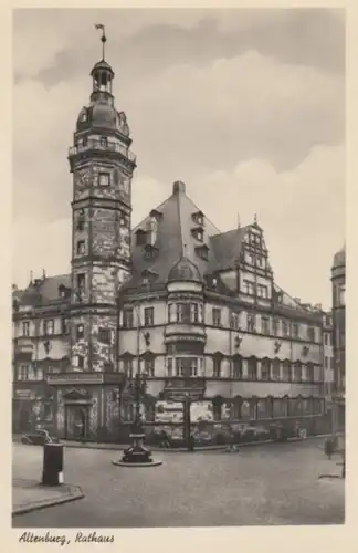 (139) Foto AK Altenburg, Thür., Rathaus 1956